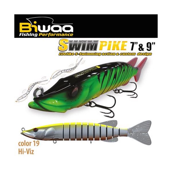 Biwaa SWIMPIKE SS 7" 18cm 26gr 19 Hi-Viz
