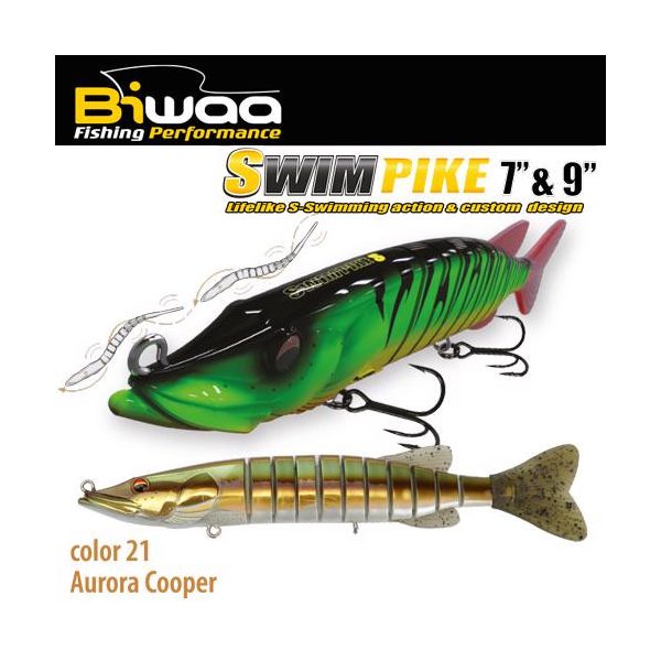 Biwaa SWIMPIKE SS 7" 18cm 26gr 21 Aurora Cooper
