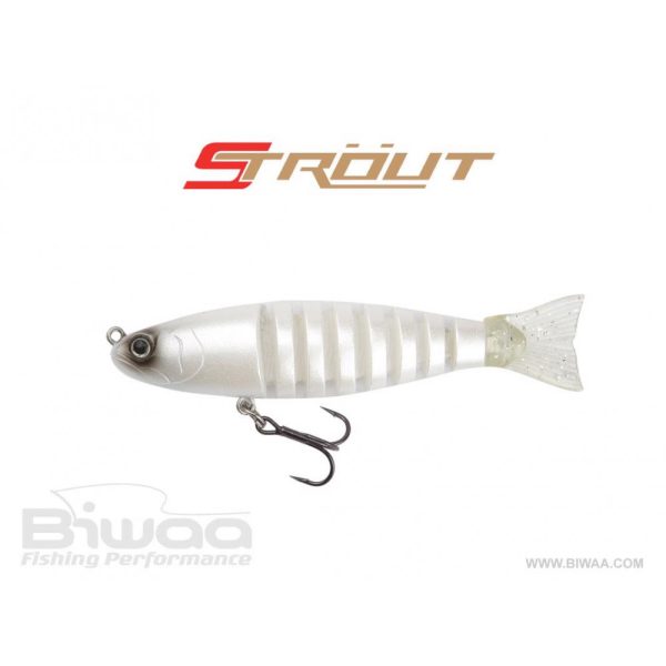 SWIMBAIT STROUT 3.5" 9cm 8gr 29 Pearl White