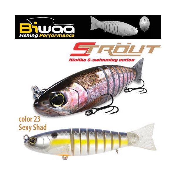 SWIMBAIT STROUT 5.5" 14cm 29gr 23 Sexy Shad