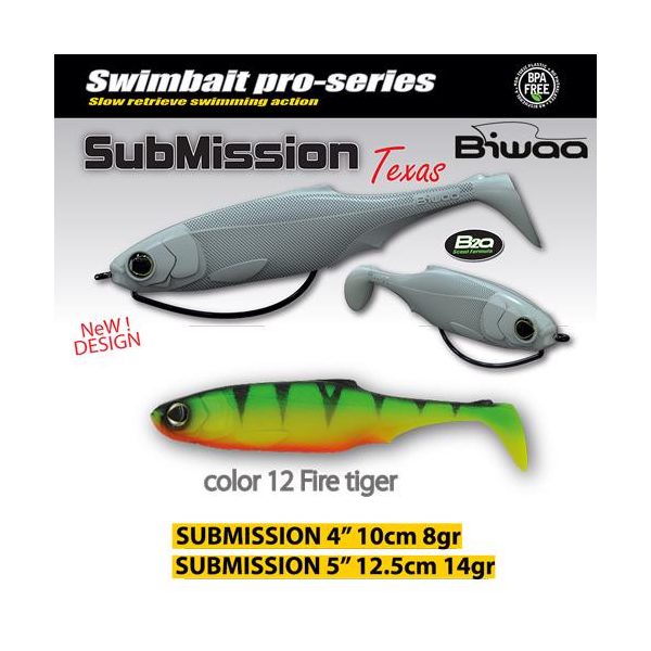 Biwaa SUBMISSION 4" 10cm 12 Fire Tiger