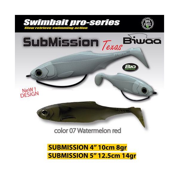 Biwaa SUBMISSION 5" 13cm 07 Watermelon Red