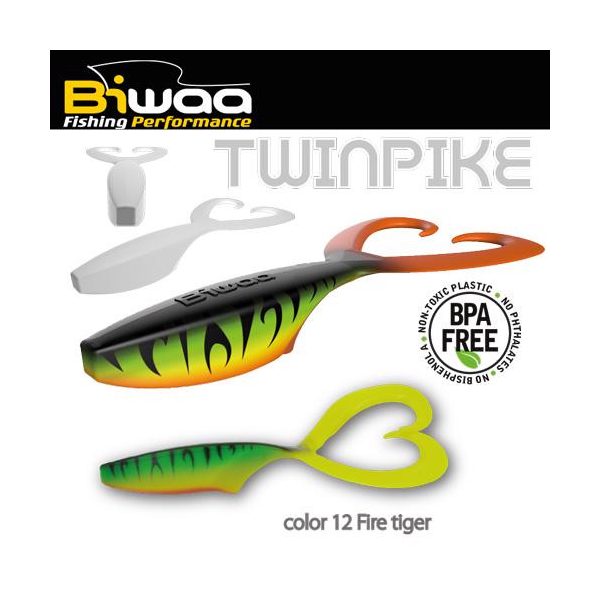 Biwaa TWINPIKE 6" 15cm 24gr 12 Fire Tiger
