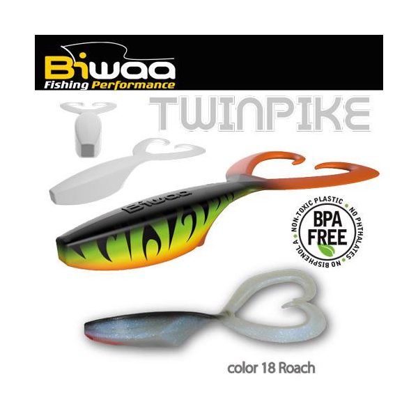Biwaa TWINPIKE 6" 15cm 24gr 18 Roach