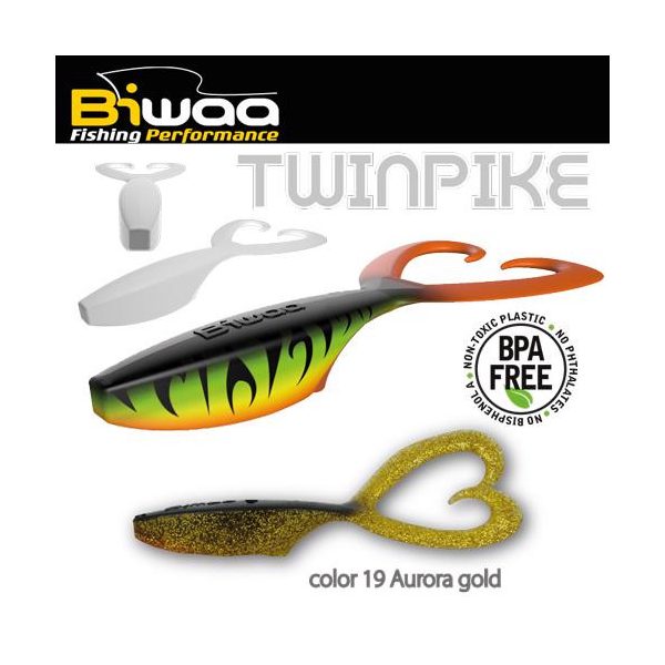 Biwaa TWINPIKE 6" 15cm 24gr 19 Aurora Gold