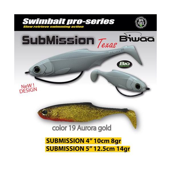 Biwaa SUBMISSION 4" 10cm 19 Aurora Gold