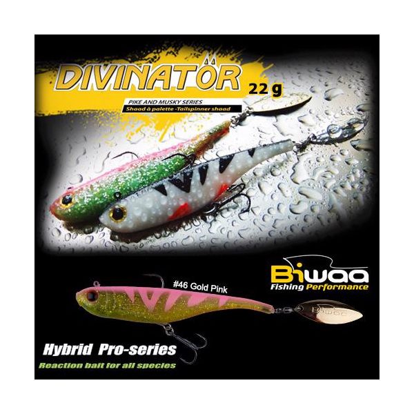 DIVINATOR JUNIOR 14cm 22gr 46 Gold Pink