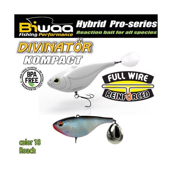 Biwaa DIVINATOR KOMPACT 50 5cm 20gr 18 Roach