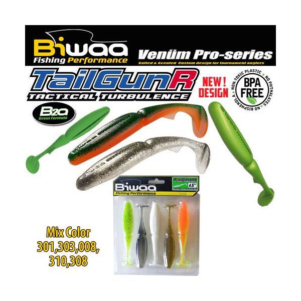 Biwaa TAILGUNR 4.5" 11.5cm Mix Color