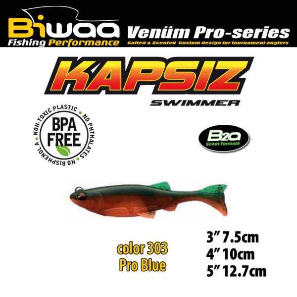 Biwaa KAPSIZ 5" 12.7cm 201 Fire Tiger