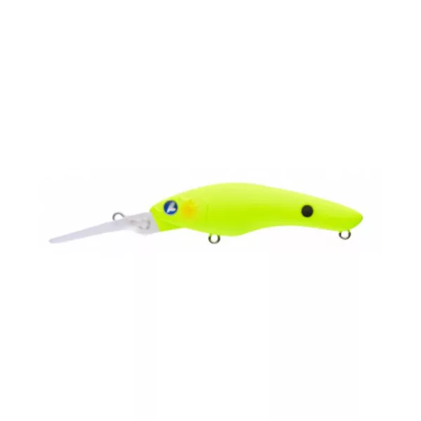 BLUEBLUE KUMIHON DEEP 75S 75mm 12gr #08 Matt Chartreuse