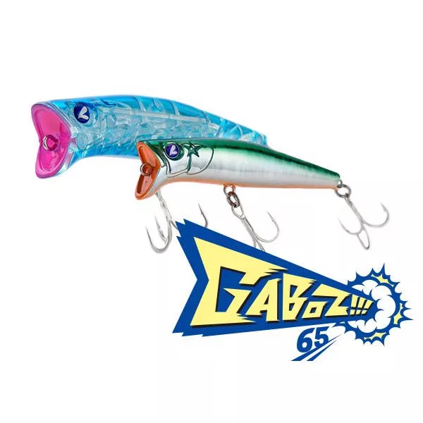 BLUEBLUE GABOZ 65 65mm 6gr #24 Chartreuse Back-Transparent Pearl
