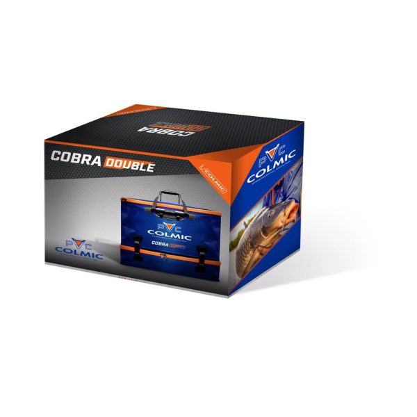 COLMIC PVC COBRA DOUBLE HORGÁSZTÁSKA 57*27*30*12cm