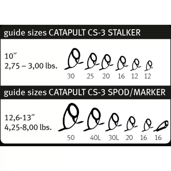 SPORTEX CATAPULT CS-3 CARP MARKER 12.6FT 3.85M 4.25lbs