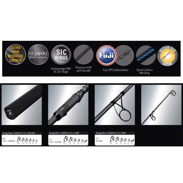 SPORTEX CATAPULT CS-4 CARP SPOD 13FT 3.96M 5.50lbs