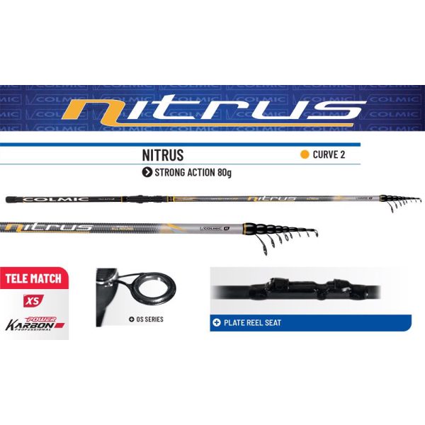 COLMIC NITRUS TELEMATCH 400 80GR Strong
