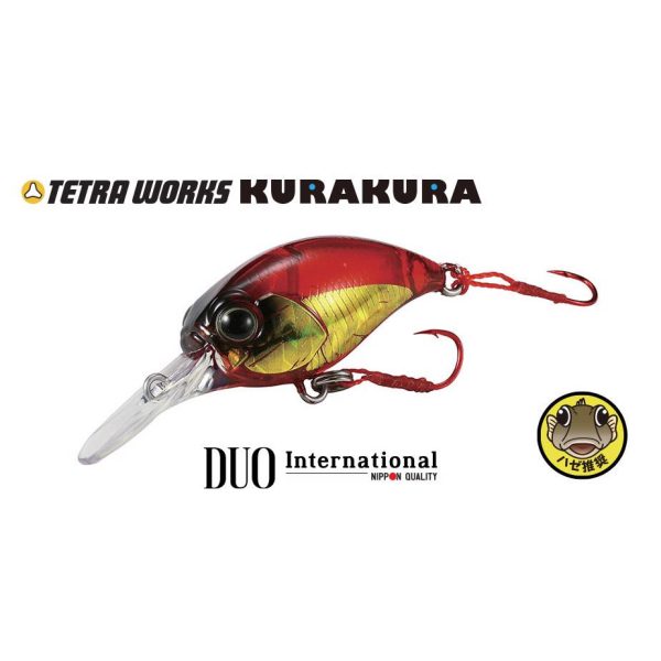 DUO TETRA WORKS KURAKURA 3.0cm 2.5gr APA0425 Pink Red Glow Tail