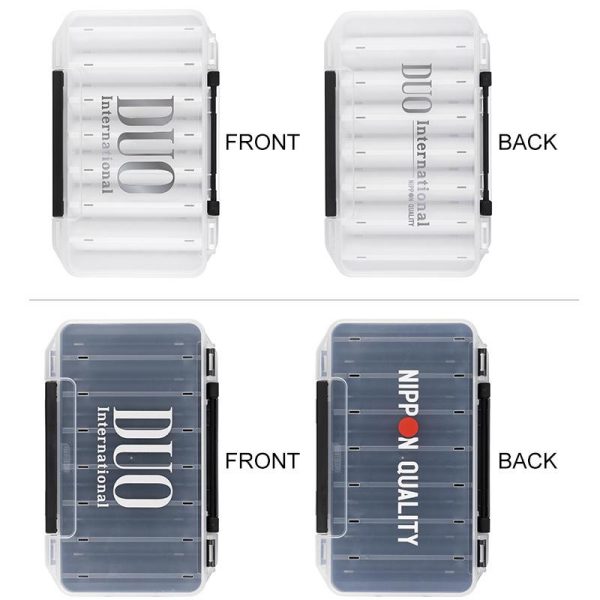 DOBOZ DUO REVERSE LURE CASE 100 19.3x10x3cm White/Silver Logo