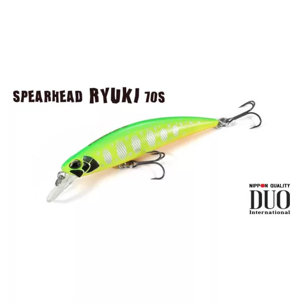 DUO SPEARHEAD RYUKI 70S 7cm 9gr MCC4036 Rainbow Trout