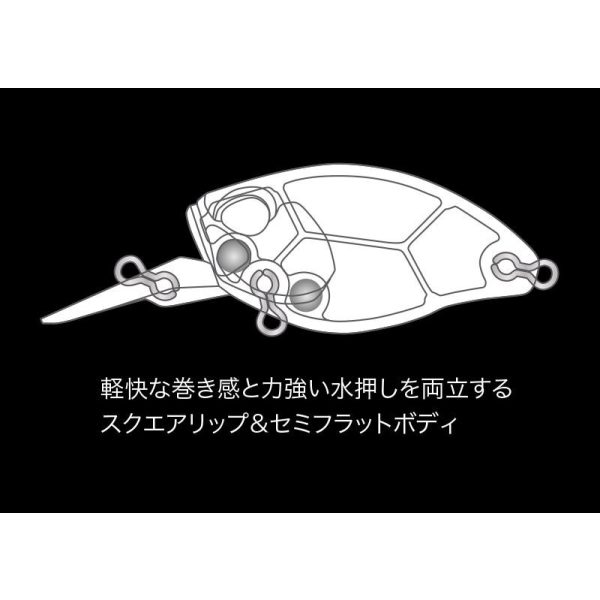 DUO REALIS CRANK 48MR KABUKI 4.8cm 10.5gr ACC3355 Vivid Chart