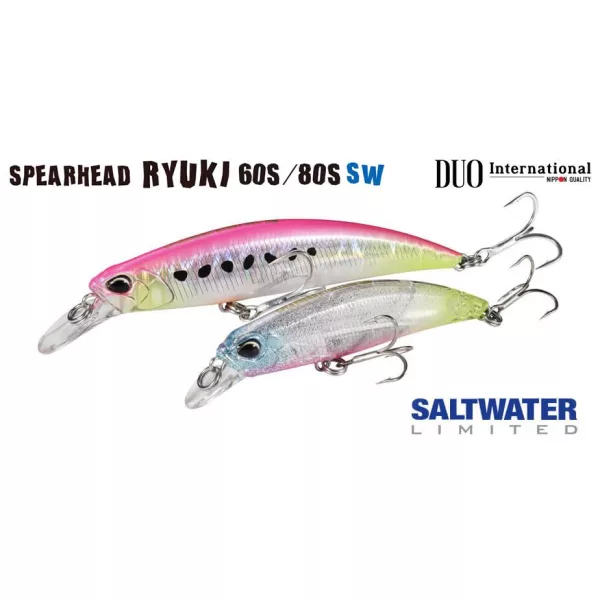 DUO SPEARHEAD RYUKI 80S SW 8cm 12gr ACCZ049 Ivory Pearl