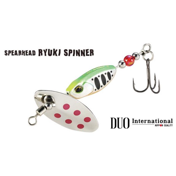 DUO SPEARHEAD RYUKI SPINNER 3.5G 2cm 3.5gr PJA4013 Wakasagi