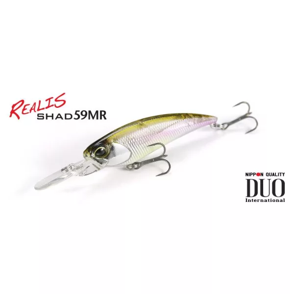 DUO REALIS SHAD 59MR SP 5.9cm 4.7gr ADA4013 Wakasagi