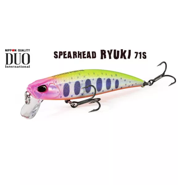 DUO SPEARHEAD RYUKI 71S 7.1cm 10gr ADA4093 UV Pink Chart Yamame OB