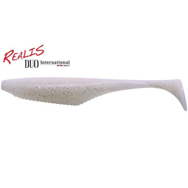 DUO REALIS VERSA SHAD FAT 7" 17.8cm F076 White Back Shad