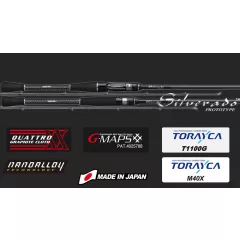   Graphiteleader SILVERADO PROTOTYPE 20GSILPC-762ML-HS CAST FAST 2.29m 3-15gr Medium Light