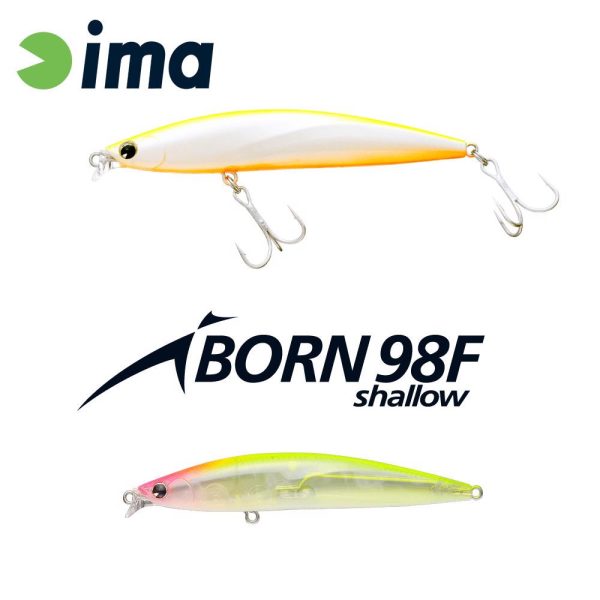 IMA IBORN 98F SHALLOW 98mm 13gr 009 Buns Master