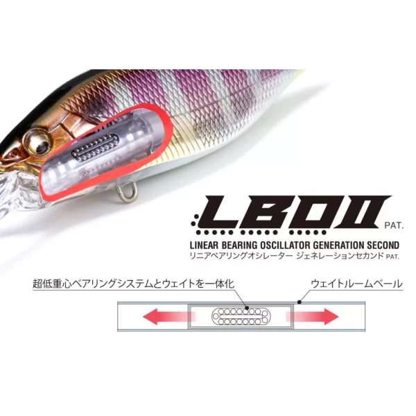 MEGABASS DEEP-X 200 LBO 70mm 14gr JUKUCHO PINK
