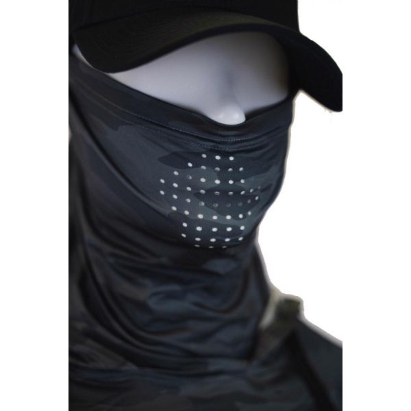 MAJOR CRAFT SUN PROTECTION HOODIE UV ÁLLÓ KAPUCNIS FELSŐ 4L Dark Gray