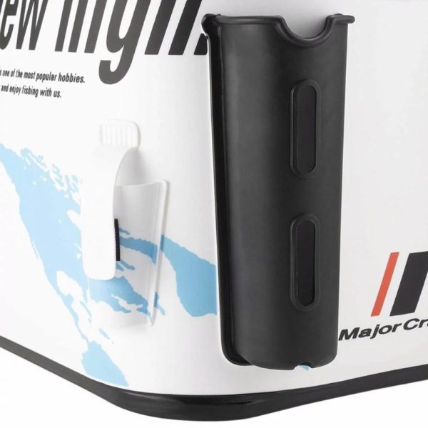 MAJOR CRAFT TACKLE BAG MTB-30 EVA PERGETŐ TÁSKA 33*26*25cm Ice White