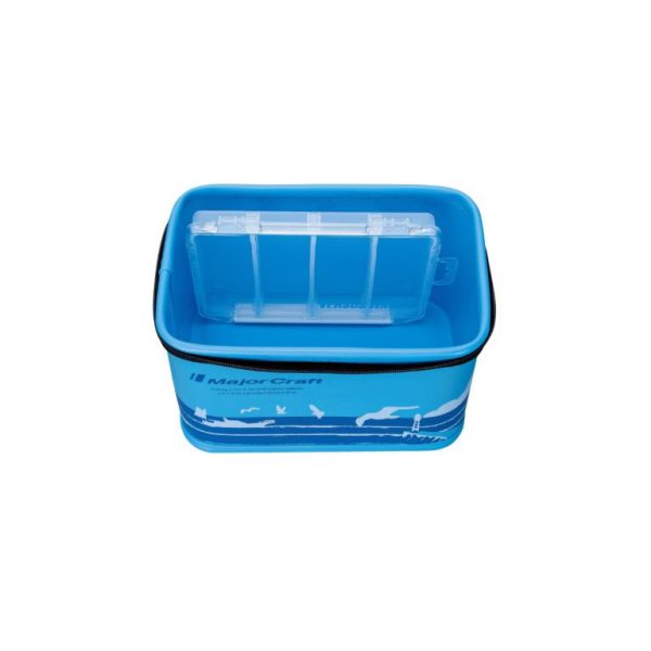 MAJOR CRAFT TACKLE CASE MTC-15 SZERELÉKES TÁSKA 24*16*17cm Ocean Blue