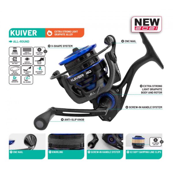 COLMIC KUIVER 3000 FD ORSÓ 8+1BB