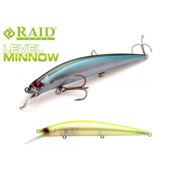 Raid Japan RAID LEVEL MINNOW 125mm 14gr 022 Pearly Chart