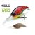RAID LEVEL CRANK MID 59mm 10.5gr 018 Smoke Gill