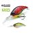 RAID LEVEL CRANK MID 59mm 10.5gr 008 Pearl Shad
