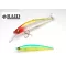 RAID LEVEL MINNOW PLUS 125mm 14gr 006 Lime Chart