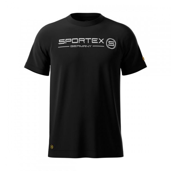 SPORTEX PÓLÓ T-SHIRT BLACK XL