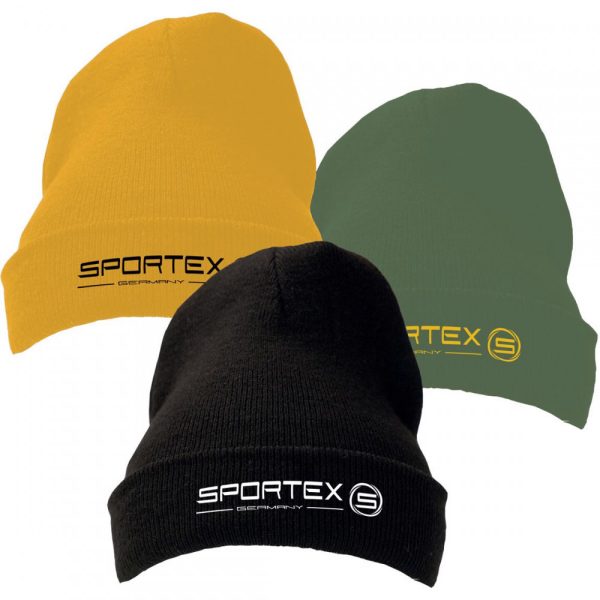 SPORTEX TELI SPAKA BEANIE HAT BLACK