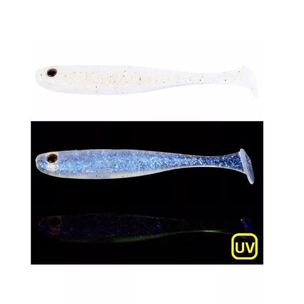 MAJOR CRAFT STABI SHAD SLIM 3.5" 8.9cm #006 Clear