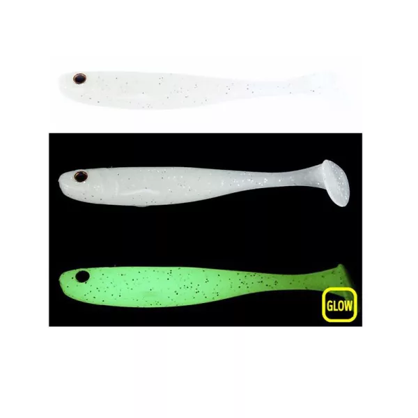 MAJOR CRAFT STABI SHAD SLIM 3.5" 8.9cm #007 Glow