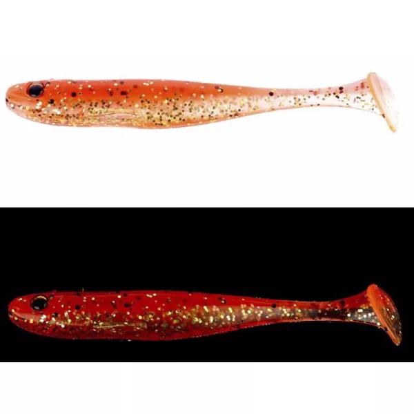 MAJOR CRAFT STABI SHAD SLIM 6" 15.3CM 23.5gr #003 Orange Gold