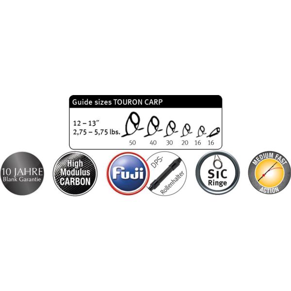 SPORTEX TRIUMPH CARP 13ft 3.96M 3-5oz K Sic