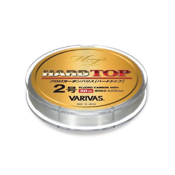 VARIVAS HARD TOP FLUOROCARBON LEADER 50m 0.165mm 2.3kg