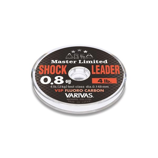 VARIVAS SHOCKLEADER FLUOROCARBON TROUT AREA VSP 30m 0.117mm 2.5lb