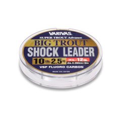   VARIVAS BIG TROUT SHOCKLEADER FLUOROCARBON VSP 30m 0.370mm 20lb