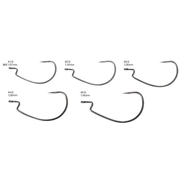 VARIVAS OFFSET HOROG MASTER HEAVY WIDE #2/0 NS Black